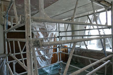 Das Gerüst ist in der Stadtpfarrkirche abgebaut (Foto: Karl-Franz Thiede)